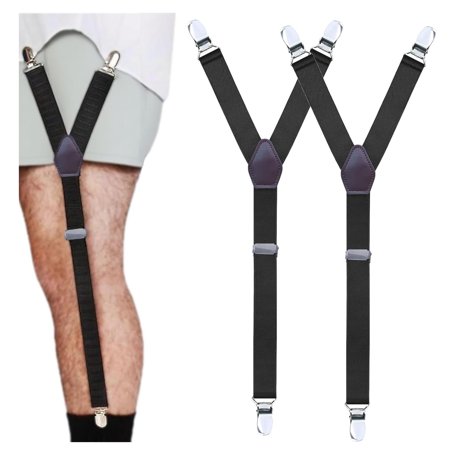 Soportes de Camisa Ajustables Tucker para Hombres - 1 Par