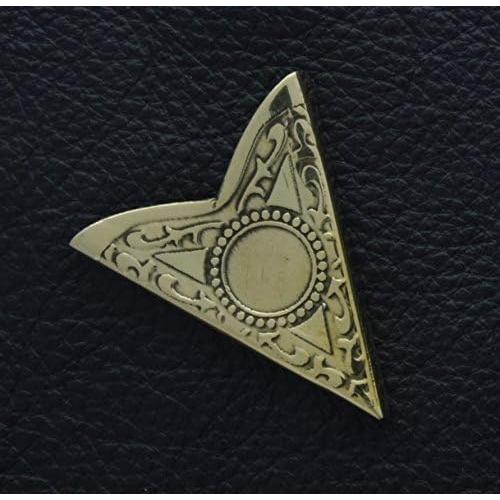 Puntas de Collar Triangulares Doradas HHH para Camisas de Vestir