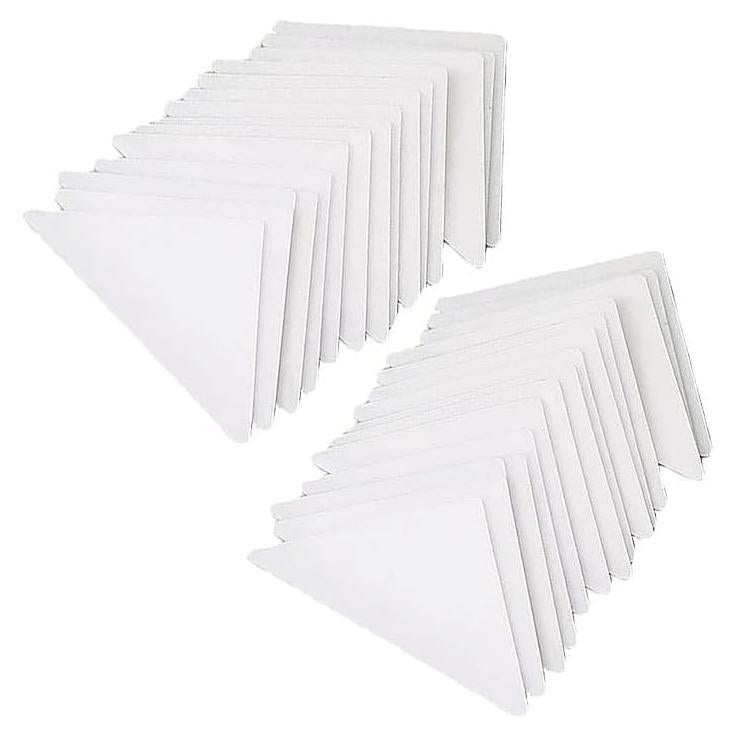 40 Soportes Adhesivos para Cuello de Camisa Sndperiexam - Anti-Deformación