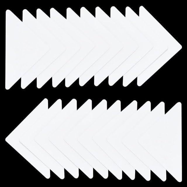 40 Soportes Adhesivos para Cuello de Camisa Sndperiexam - Anti-Deformación