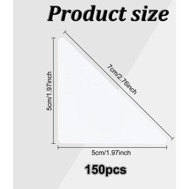 40 Soportes Adhesivos para Cuello de Camisa Sndperiexam - Anti-Deformación