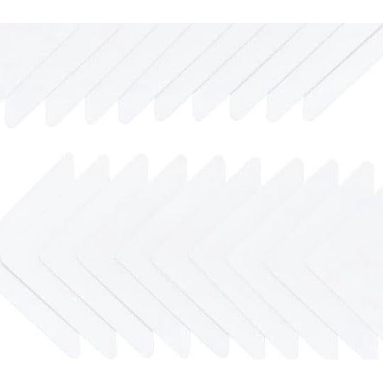 40 Soportes Adhesivos para Cuello de Camisa Sndperiexam - Anti-Deformación