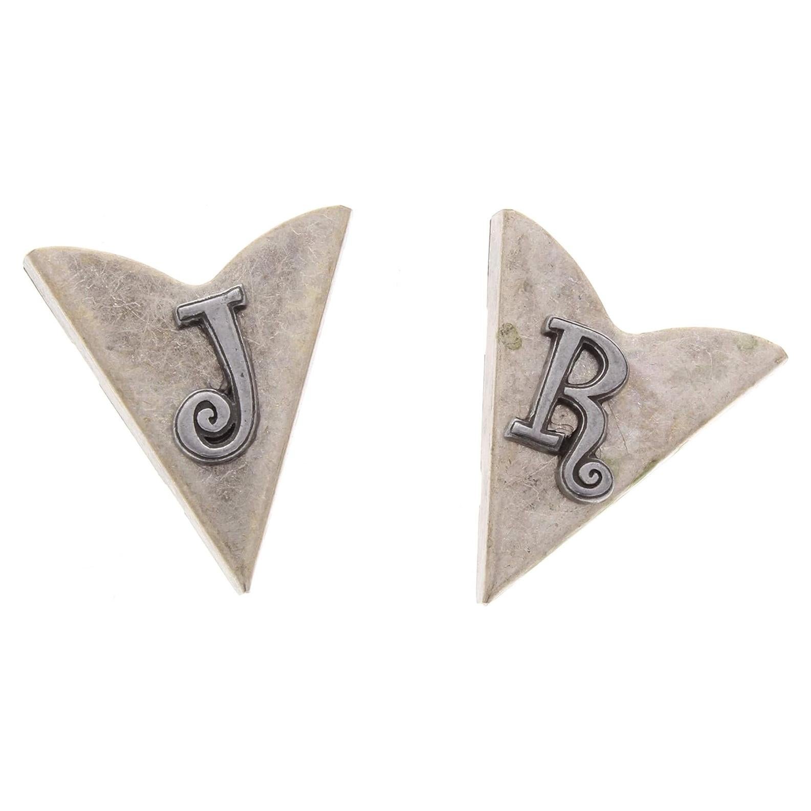 Conjunto de Puntas de Collar Plateadas HHH para Hombres y Mujeres