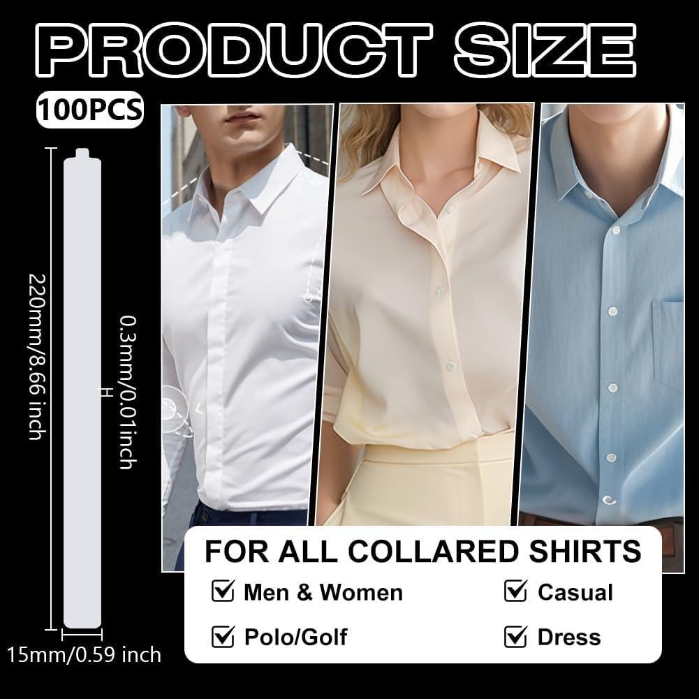 WADORN 100 Protectores de Cuello Adhesivos Desechables 22x1.5cm