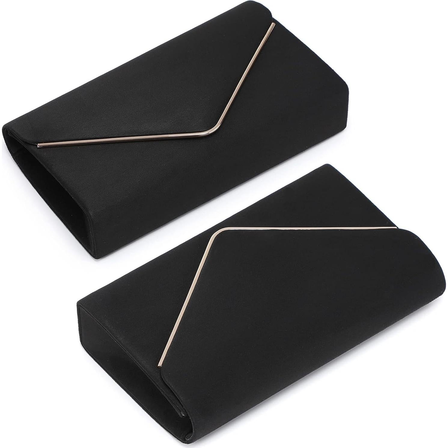 Bolso de Noche Dasein para Mujeres - Clutch Elegante Negro