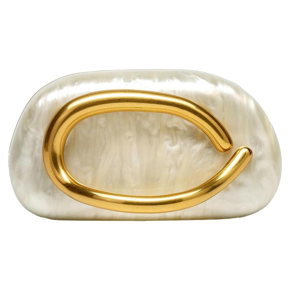 Bolso de mano burdeos Bagkeak de cuero vegano 19.5x7x10.5 cm