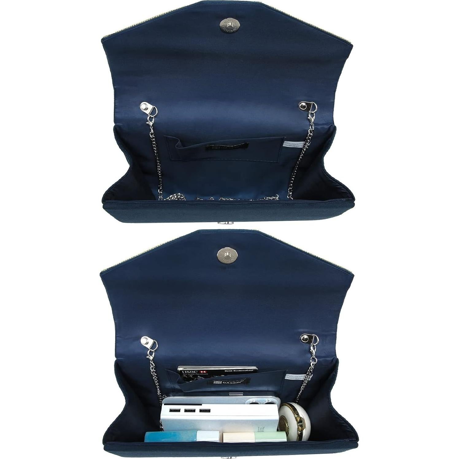 Bolso de Noche Dasein para Mujeres - Clutch Formal 24x15cm