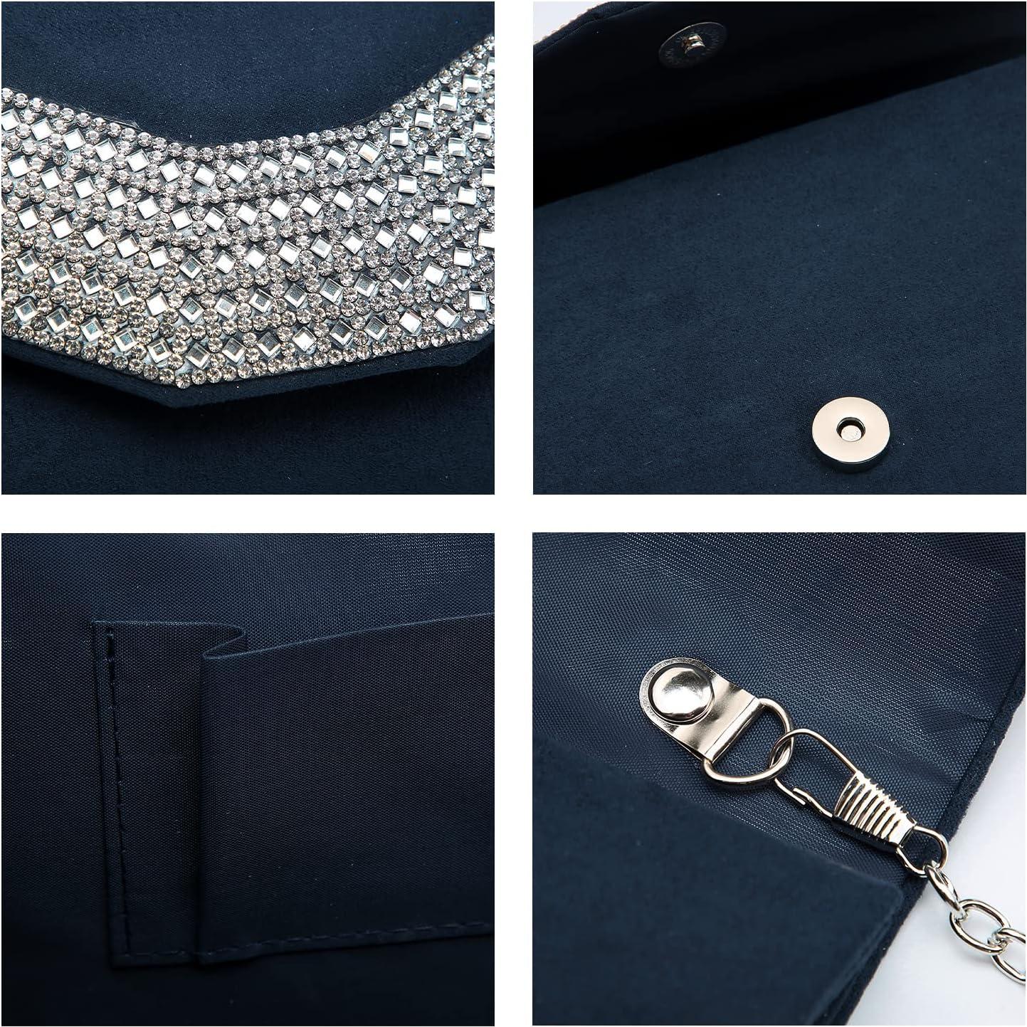 Bolso de Noche Dasein para Mujeres - Clutch Formal 24x15cm