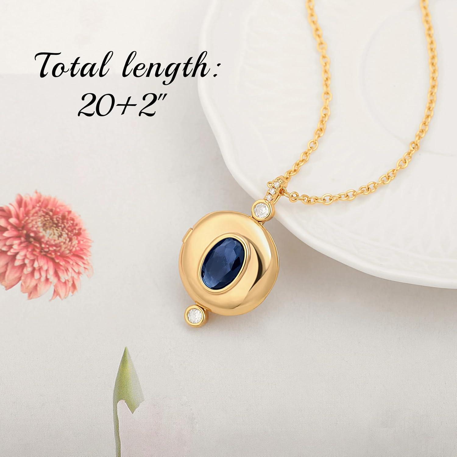 Collar medallón de oro 18k con colgante de perla barroca