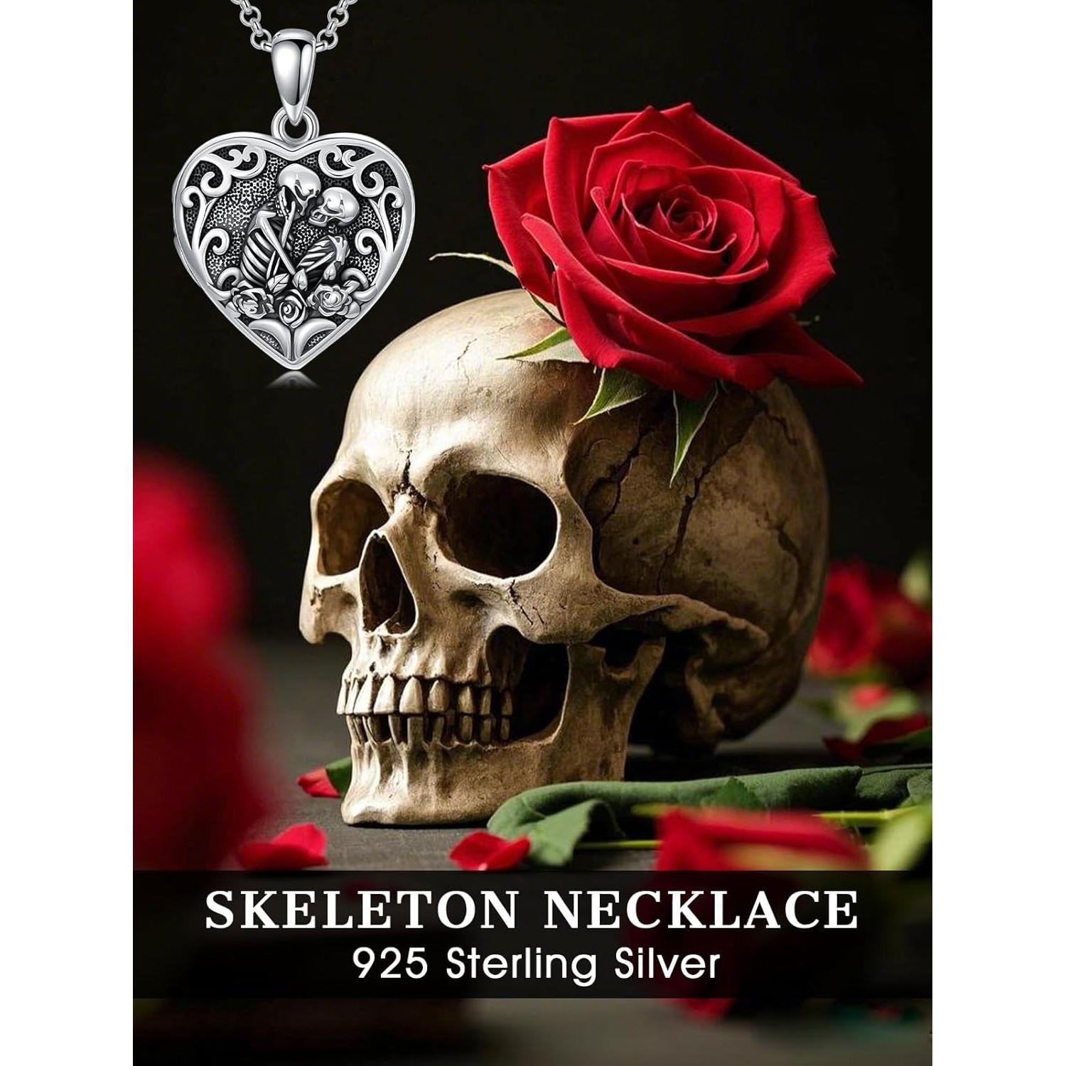 Collar medallón corazón 925 plata esterlina fotos personalizadas