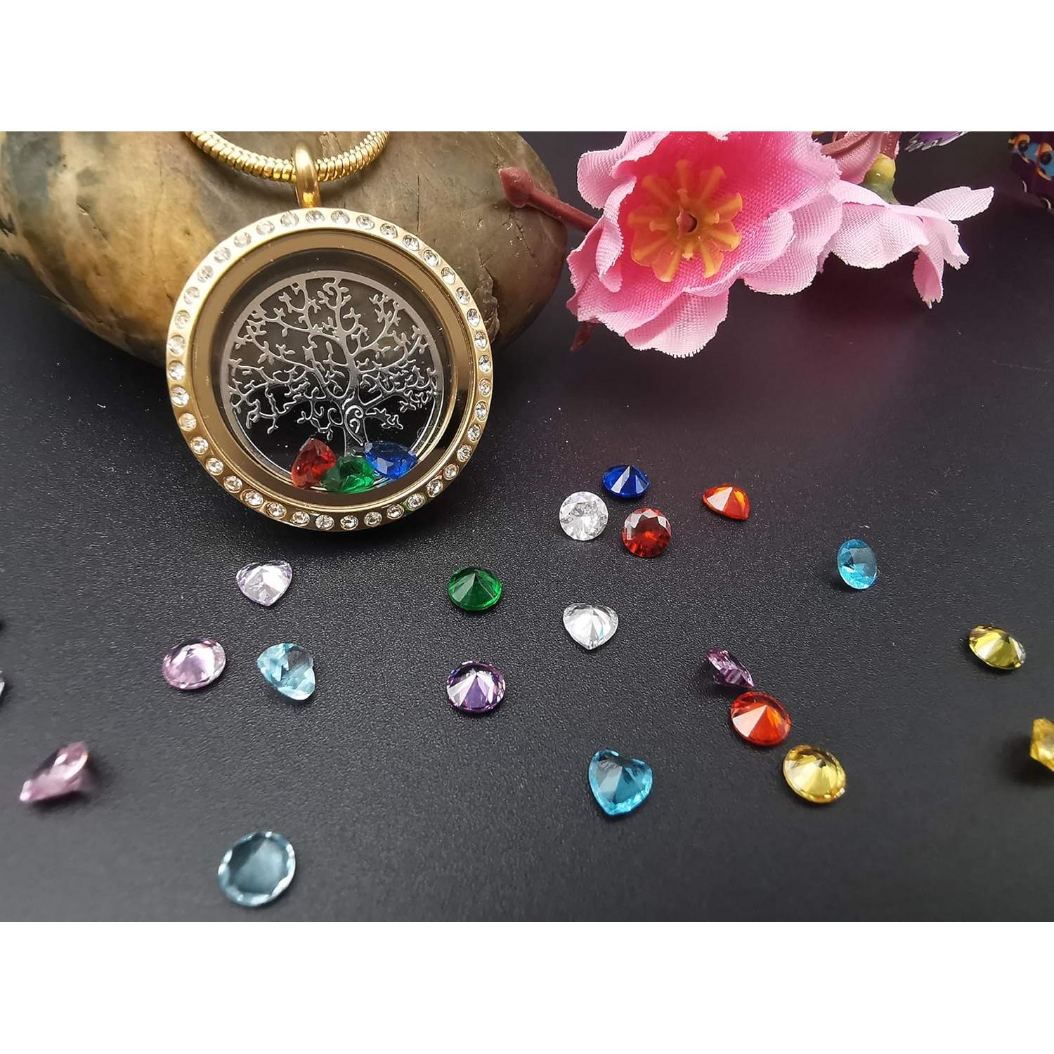 Colgante Locket Flotante Árbol de la Vida GOKING Oro 18K