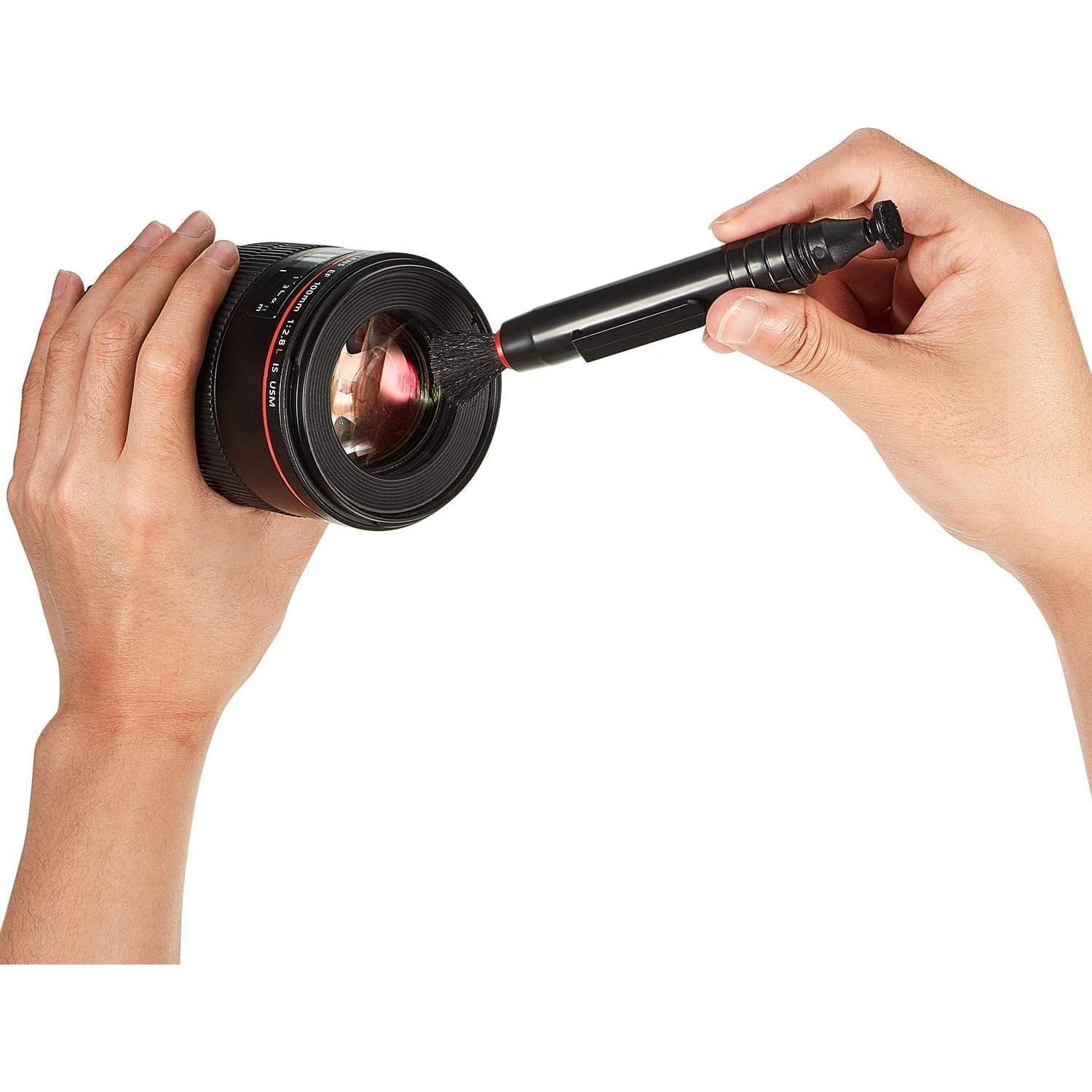 Juego de 3 Pinceles de Limpieza KLIOMAX para Lentes DSLR