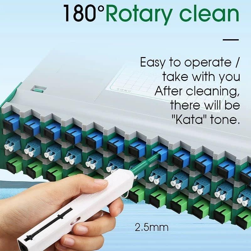 Bolígrafo de limpieza Zeasun para conectores SC FC ST 2.5mm