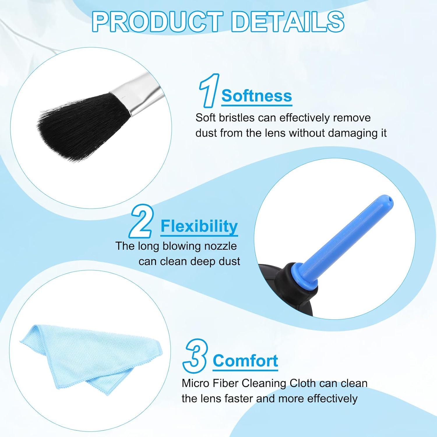 Kit de Limpieza de Cámara PATIKIL con Paño y Bolígrafos