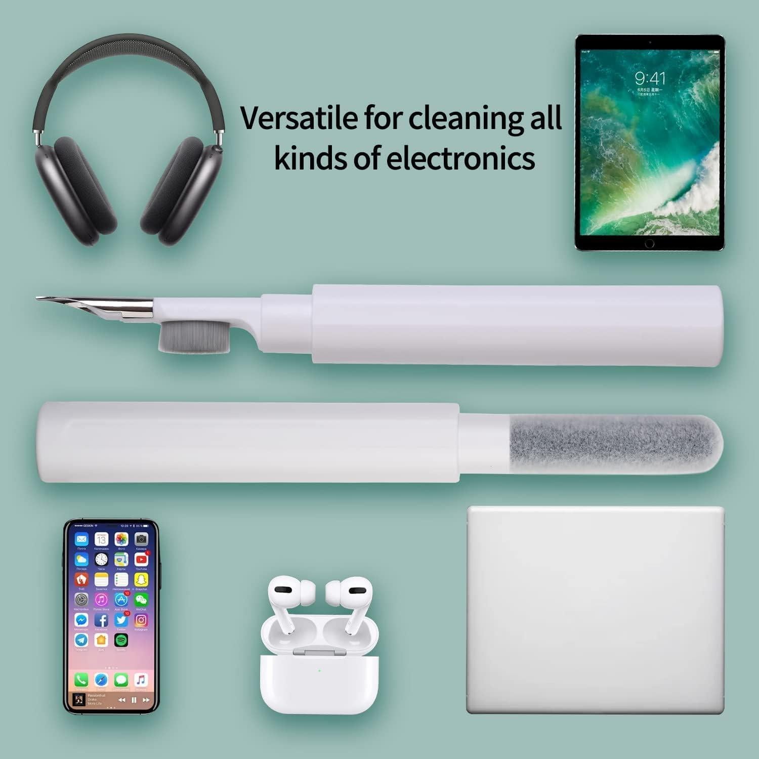 Kit de limpieza ZDAGO 3 en 1 para auriculares Bluetooth