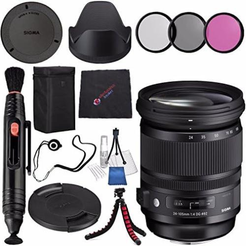 Lente Sigma 24-105mm f/4 DG OS HSM Art para Nikon F + Kit Accesorios