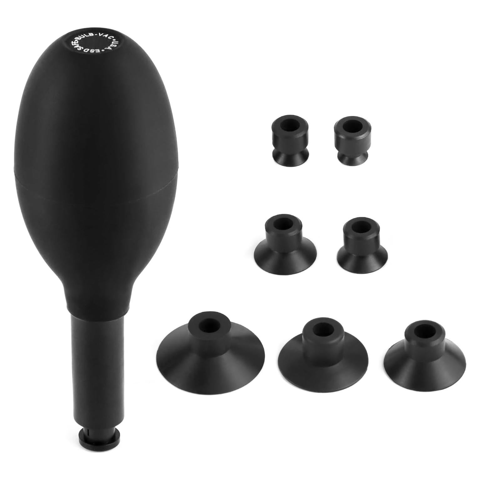 Kit de Ventosas para Lentes 8 en 1 QWORK - Silicona ESD