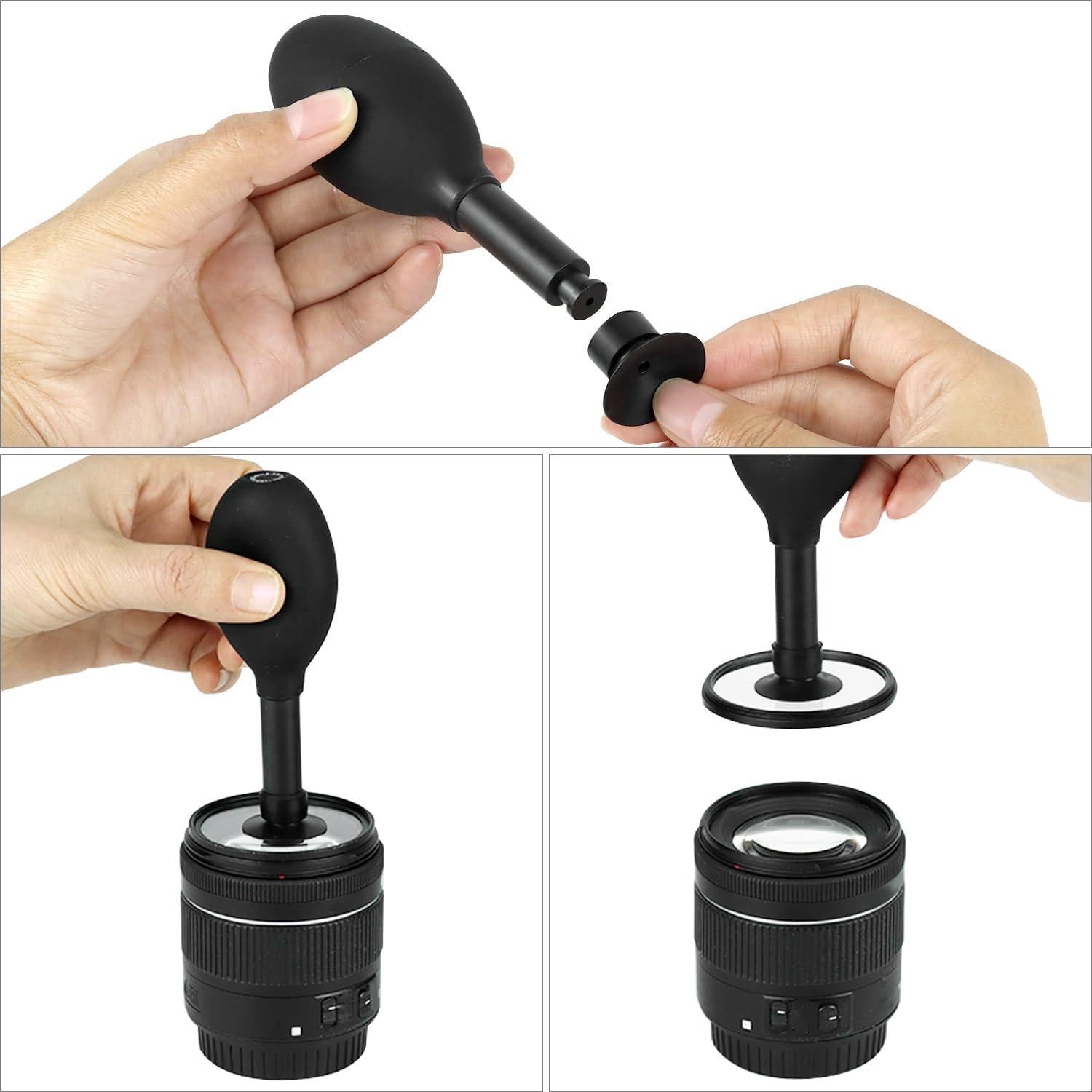 Kit de Ventosas para Lentes 8 en 1 QWORK - Silicona ESD