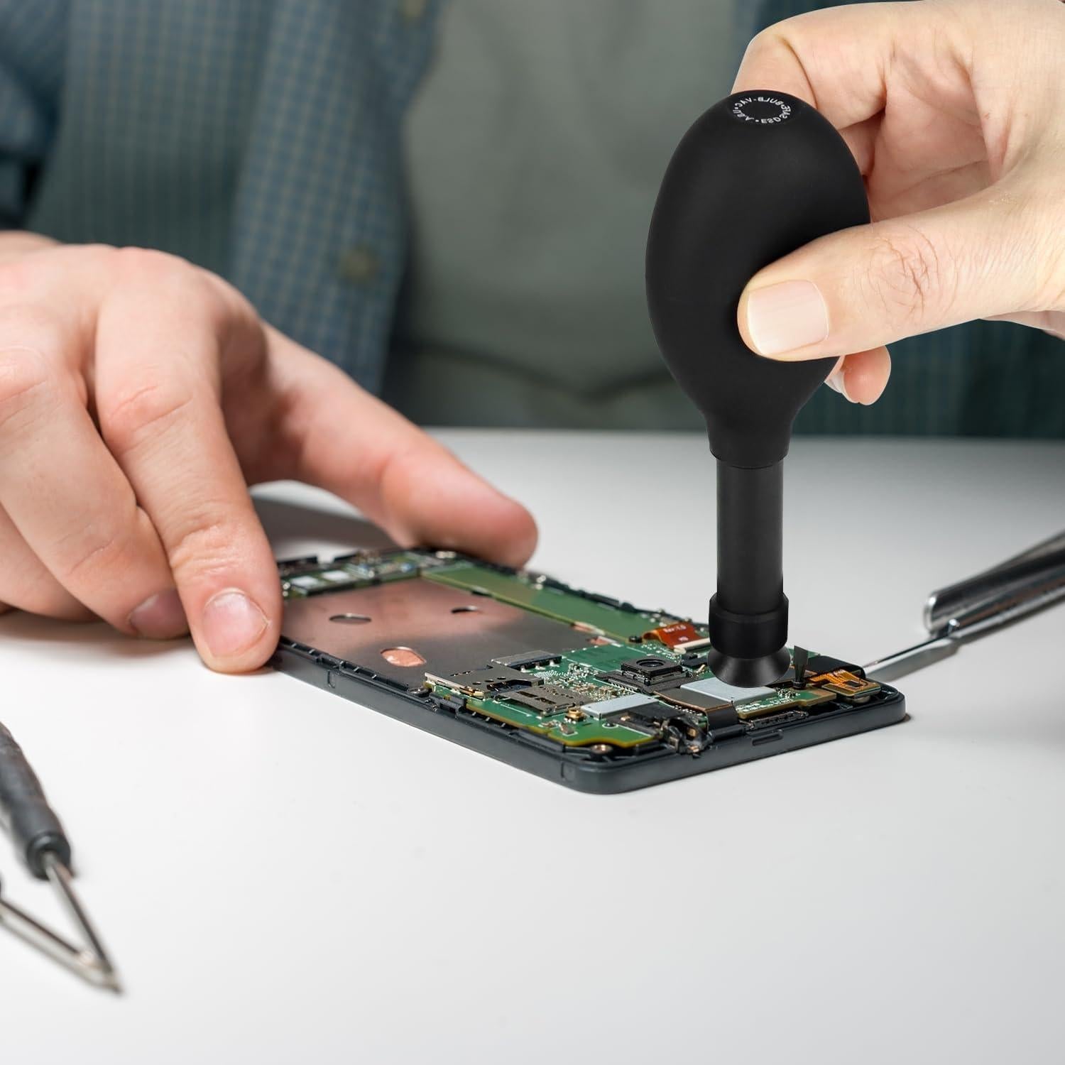 Kit de Ventosas para Lentes 8 en 1 QWORK - Silicona ESD