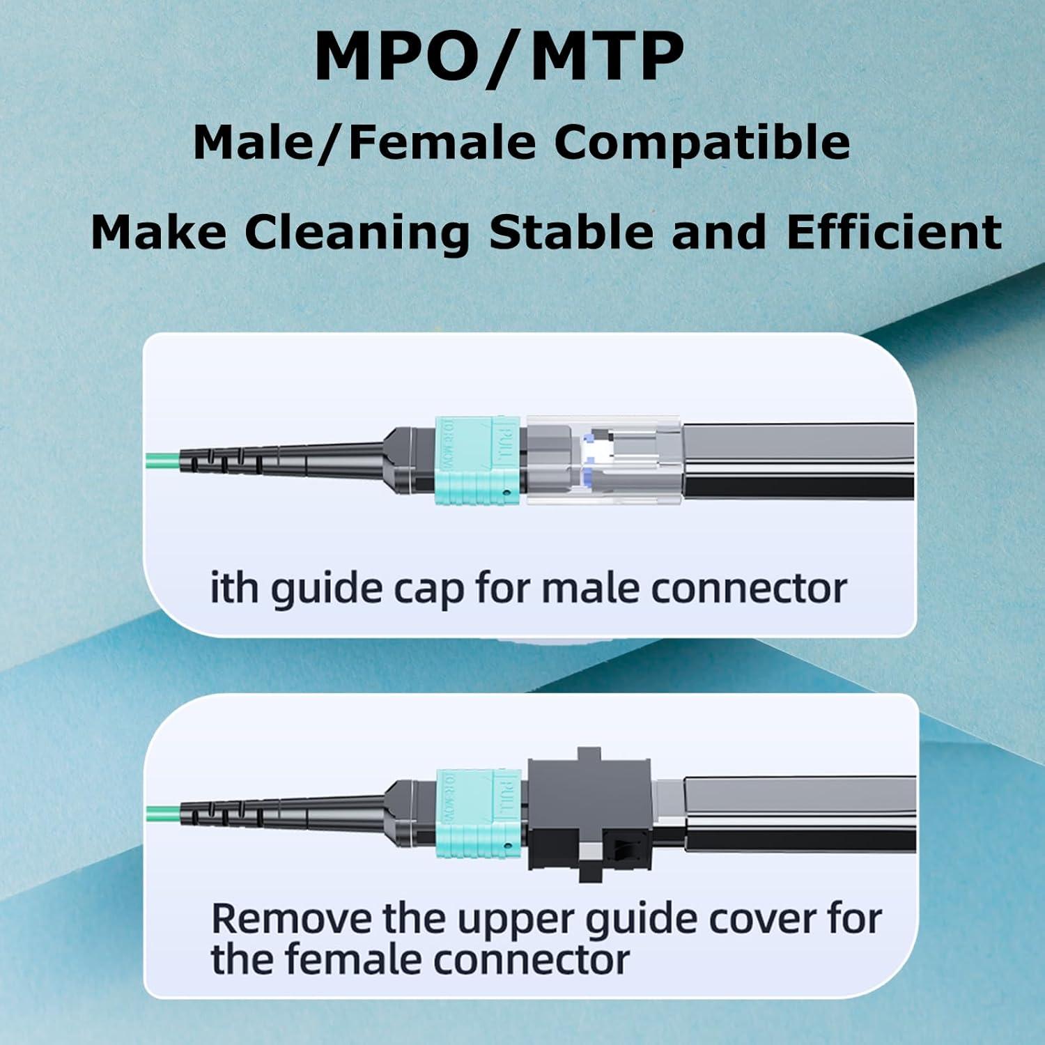 Limpiador de Fibra Óptica MPO/MTP Xunsomten - 500+ Limpiezas