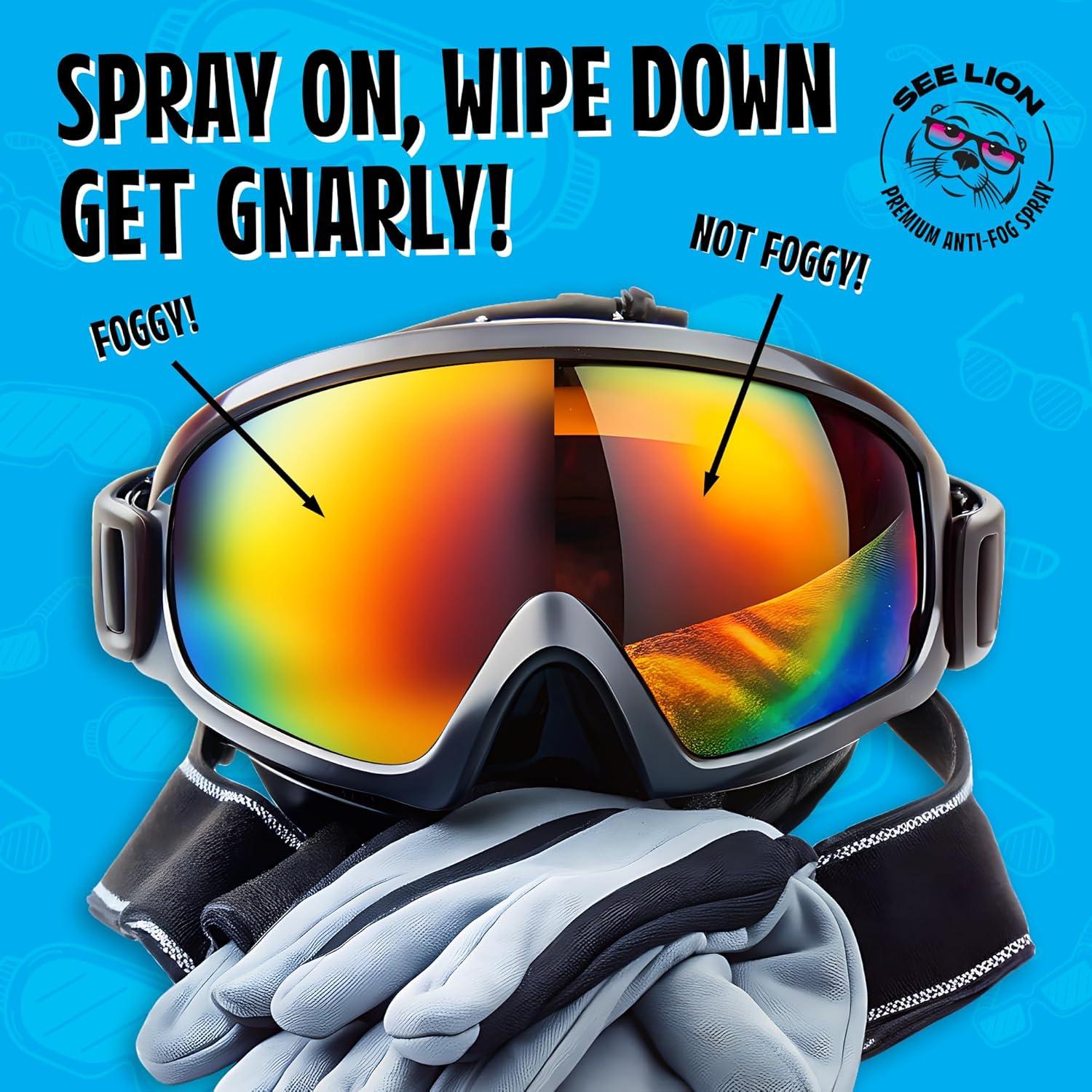 Spray Antivaho See Lion 30ml | Limpiador de Lentes Premium