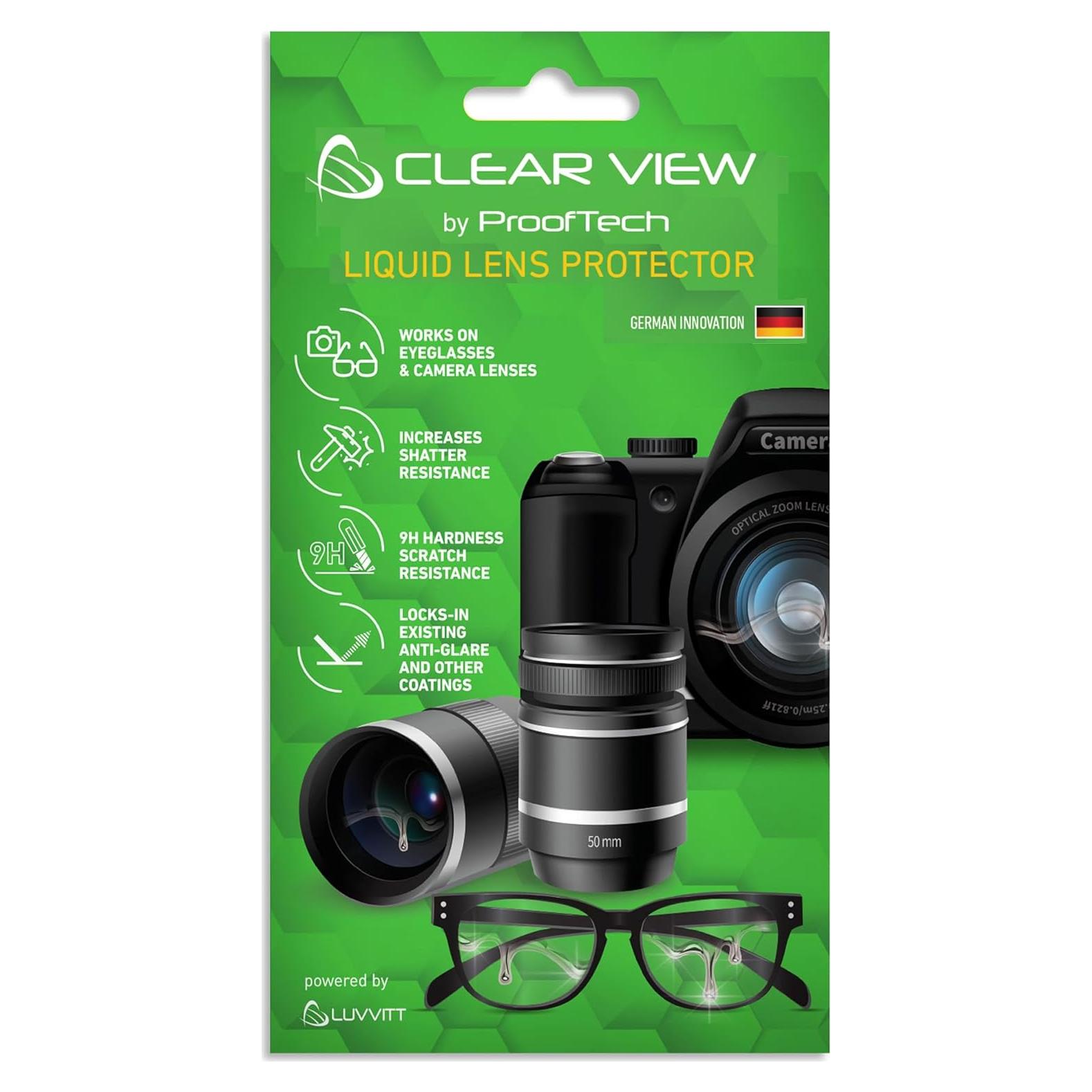 Protector de Lentes Líquido ClearView - Recubrimiento Nano 22.96g