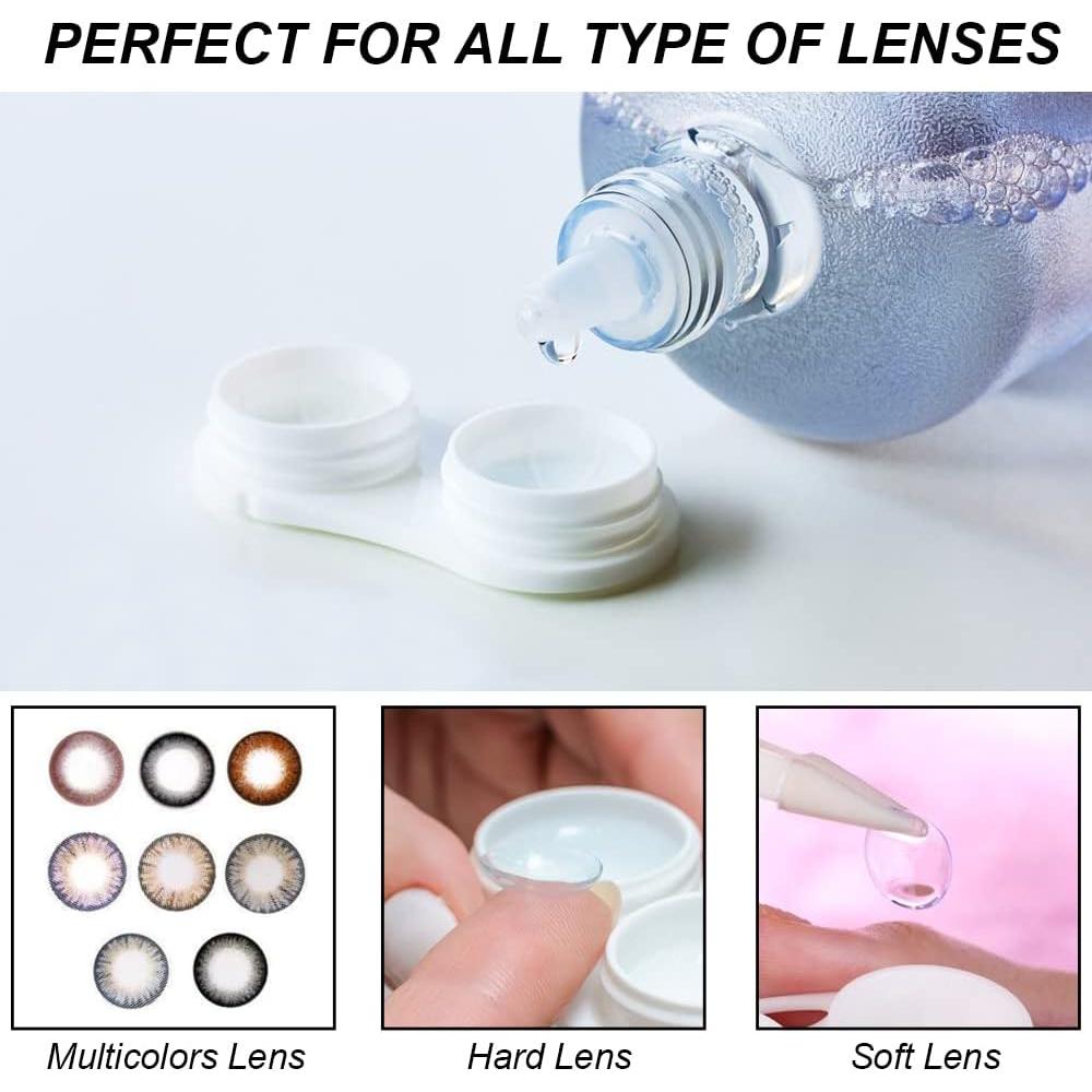 Estuches para Lentes de Contacto a Prueba de Fugas - 20 Piezas