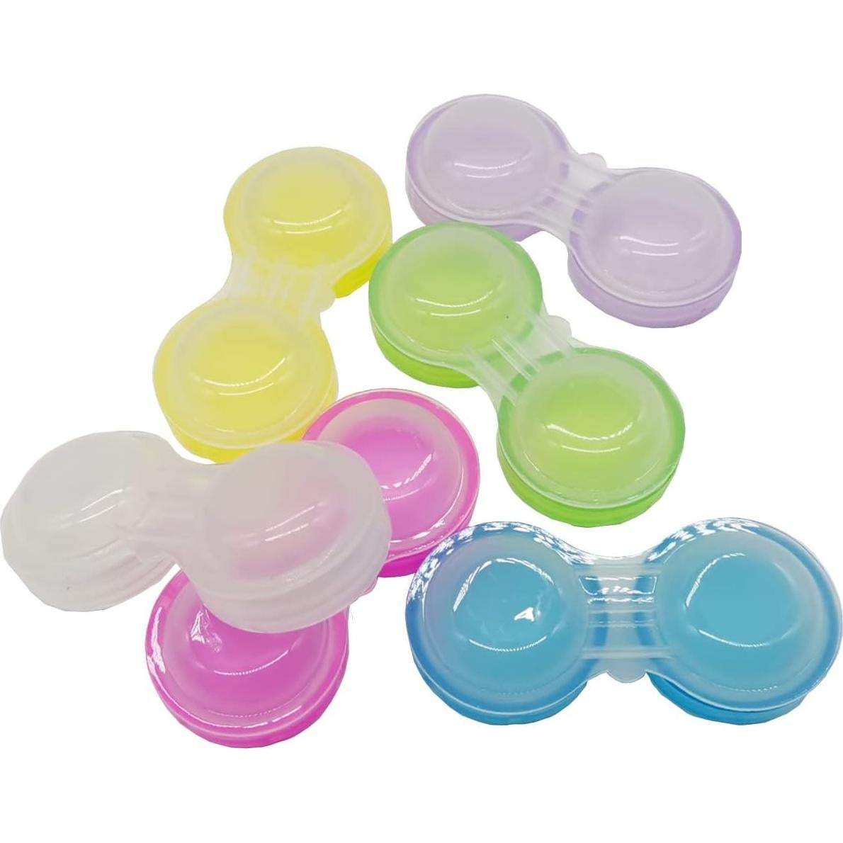 Estuches para Lentes de Contacto TIHOOD 60PCS 6 Colores