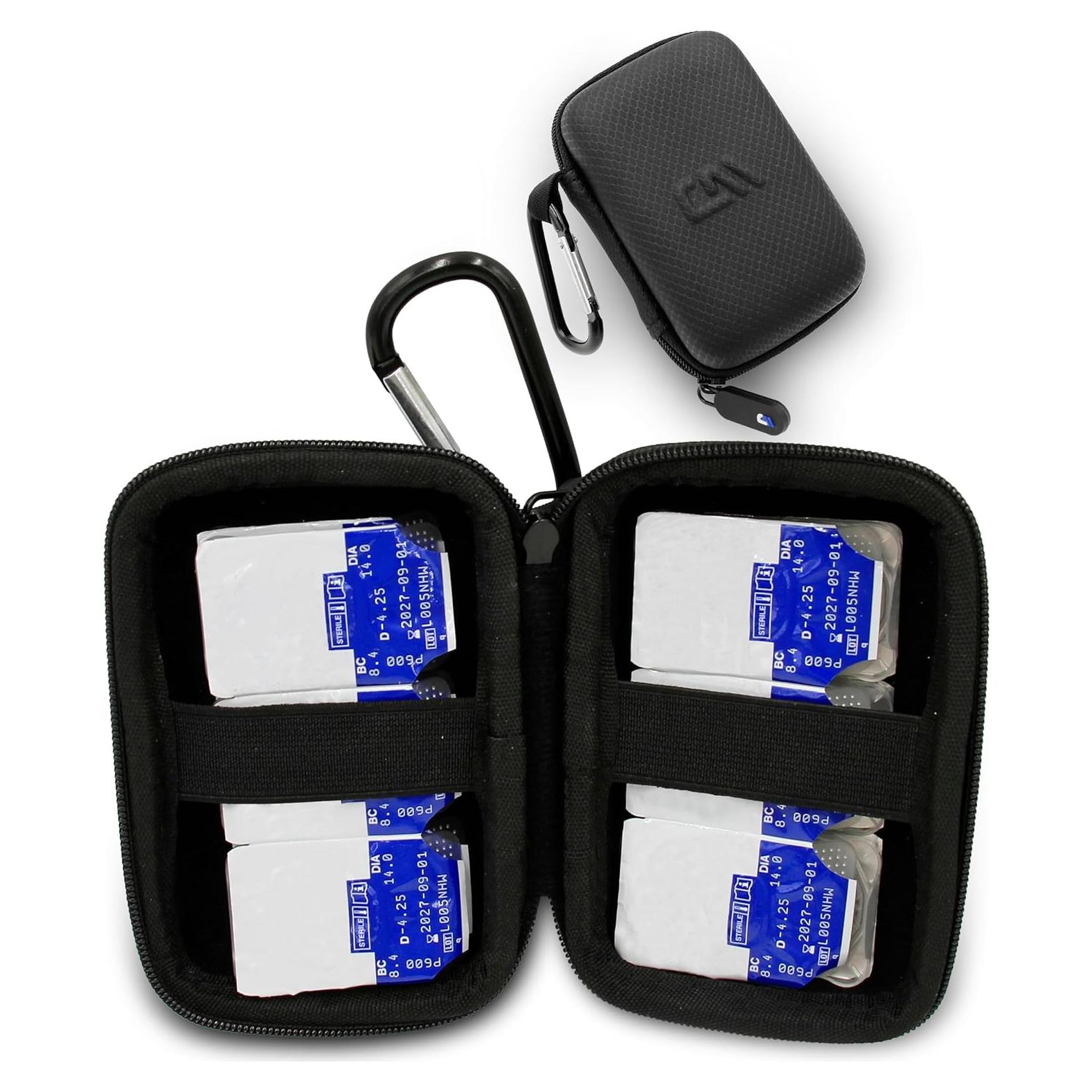 Estuche de Viaje para Lentes de Contacto CASEMATIX EVA 10.67x6.99cm