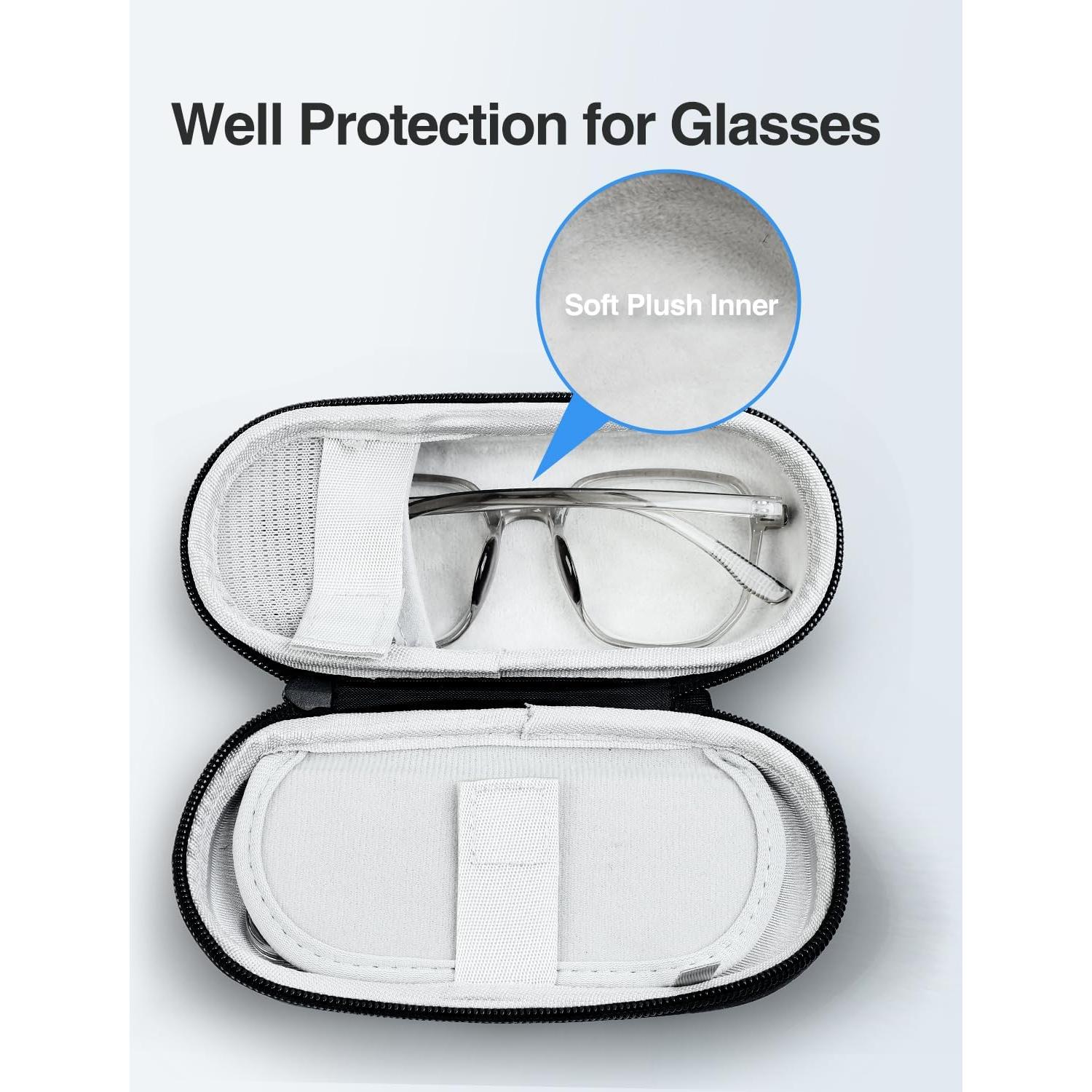 Estuche para Lentes de Contacto Luxtude 2 en 1 Negro