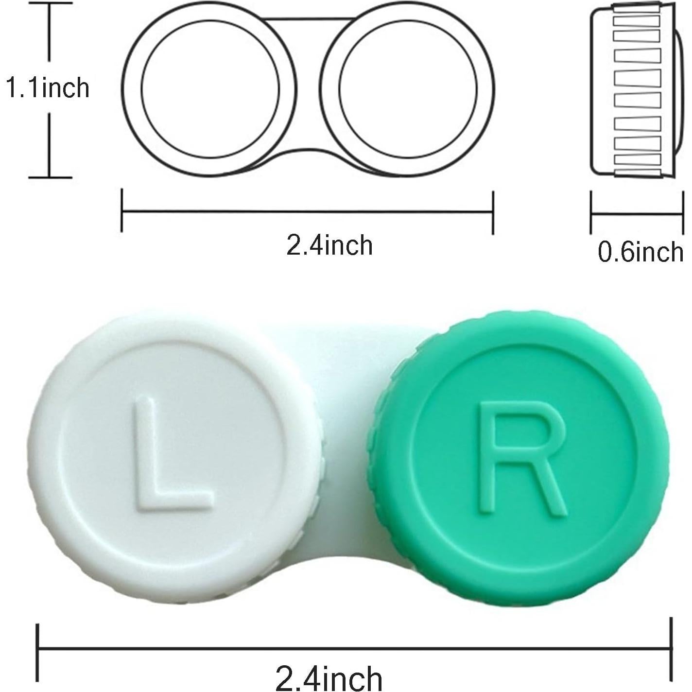 Estuche para Lentes de Contacto AITIME a Prueba de Fugas