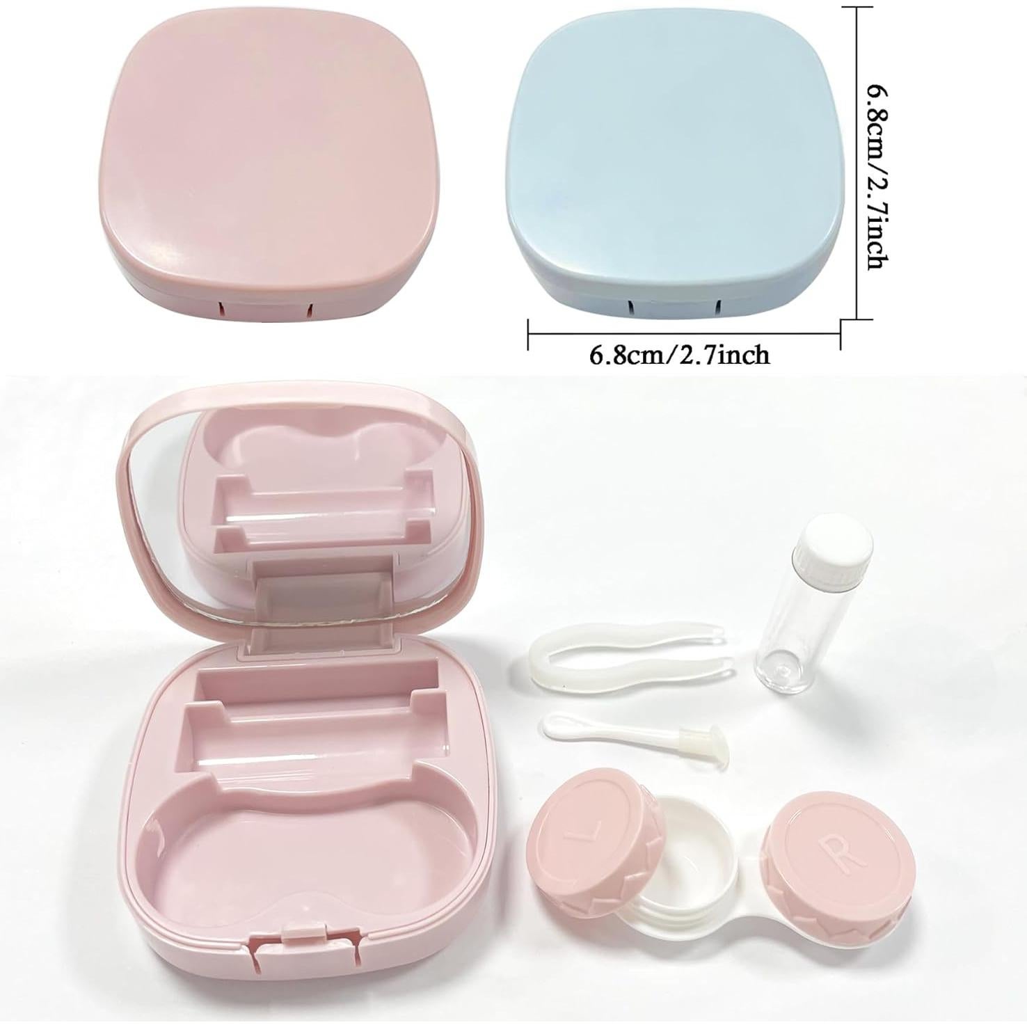 Estuche para Lentes de Contacto Howinn 2 PCS con Accesorios