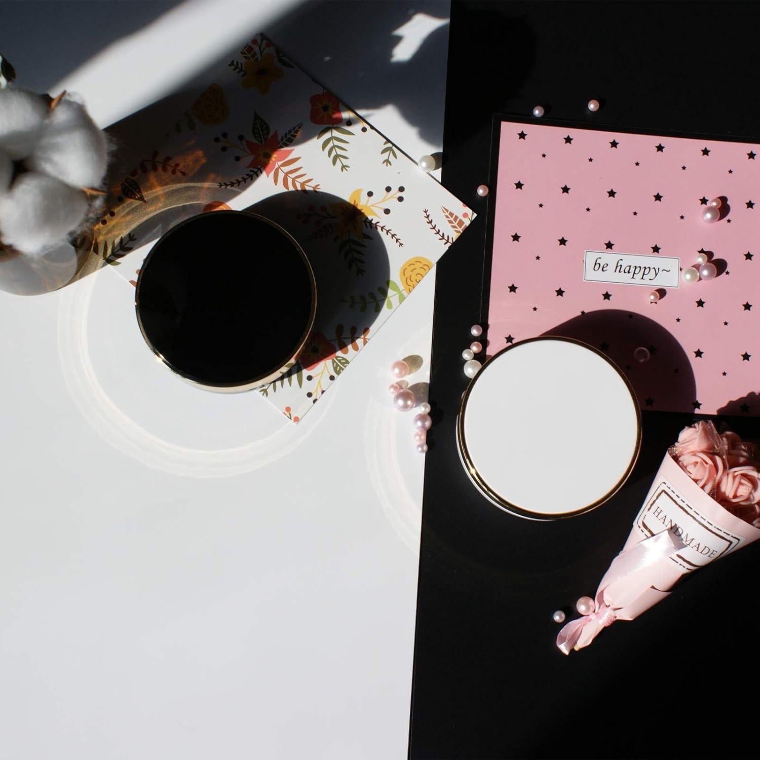 Estuche de Lentes de Contacto Rinetics 4 en 1 - Blanco, Portátil