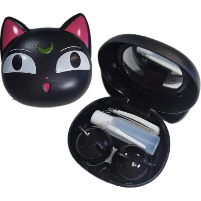 Estuche para Lentes de Contacto Duehut 2 Piezas Portátil