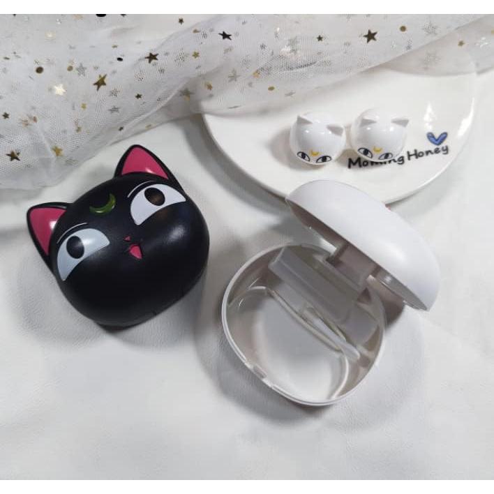 Estuche para Lentes de Contacto Duehut 2 Piezas Portátil