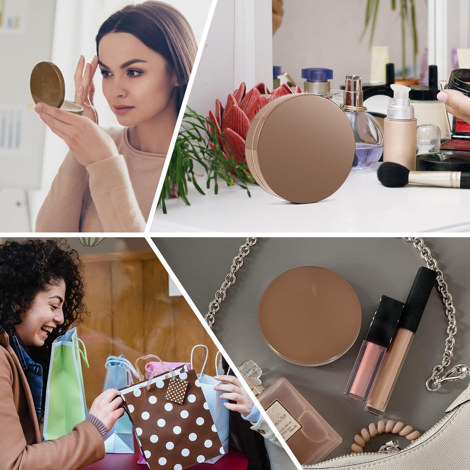 Estuche para Lentes de Contacto FEISEDY Blanco con Accesorios