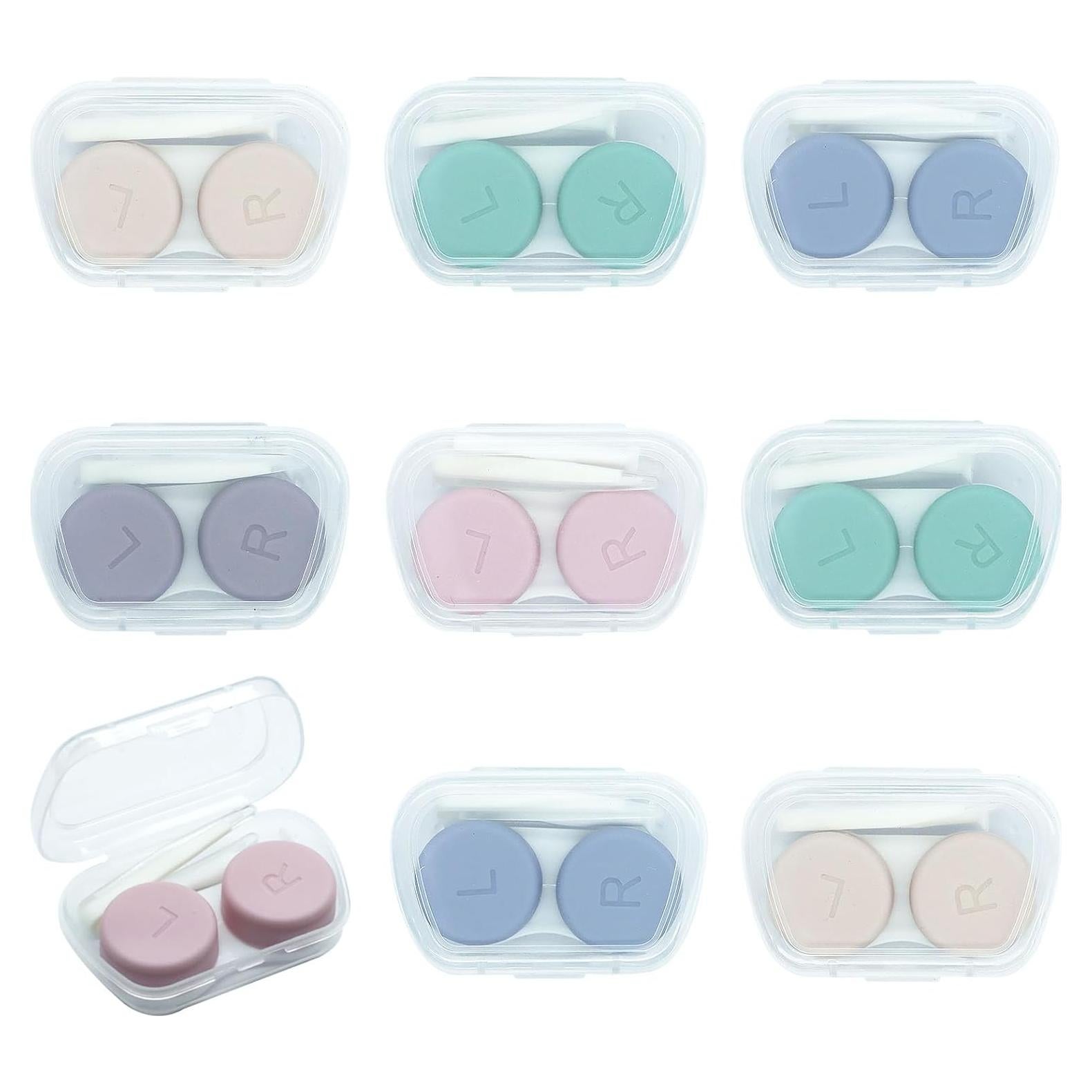 Paquete de 8 Estuches para Lentes de Contacto Keepsweat