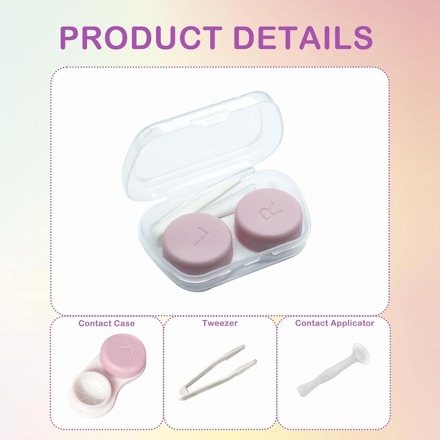 Paquete de 8 Estuches para Lentes de Contacto Keepsweat