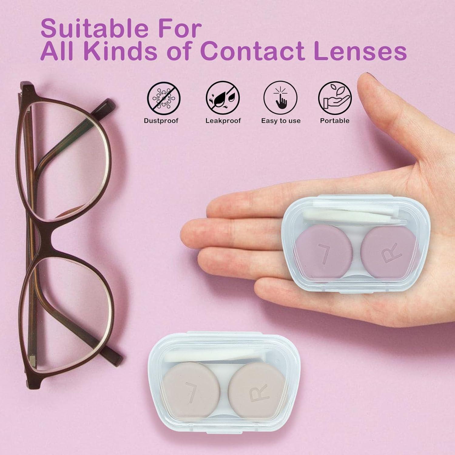 Paquete de 8 Estuches para Lentes de Contacto Keepsweat