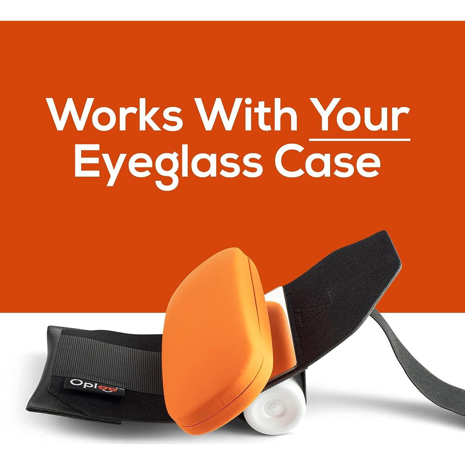 Estuche de Lentes de Contacto Oplee™ Negro con Espejo