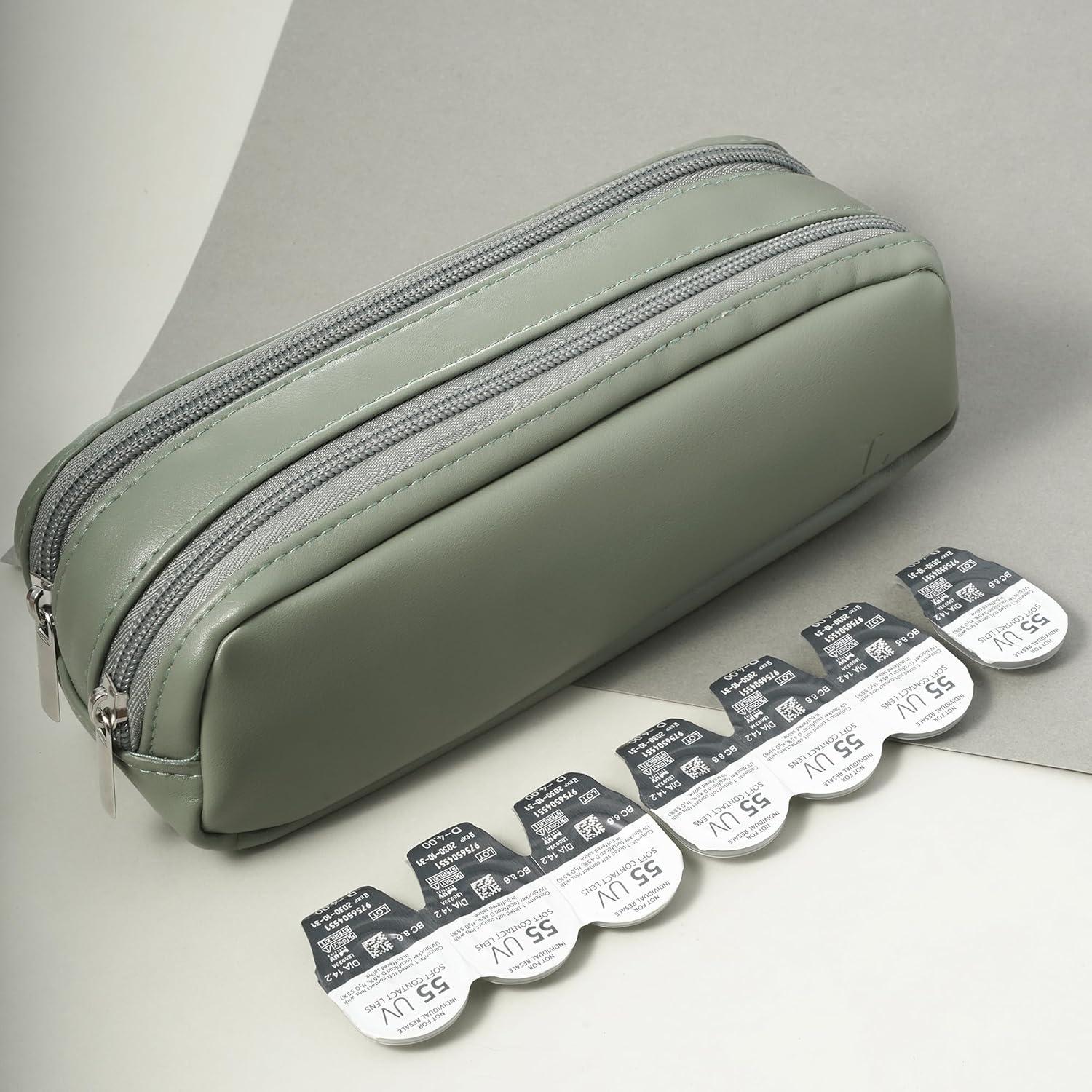 Organizador de Lentes de Contacto FQDGTFA Verde 60 Lentes