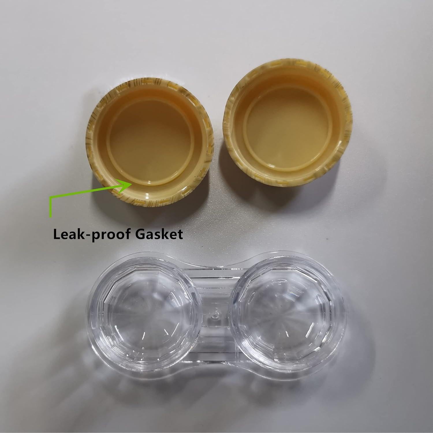 Estuche para Lentes de Contacto MUDOR 6 Piezas Color Madera