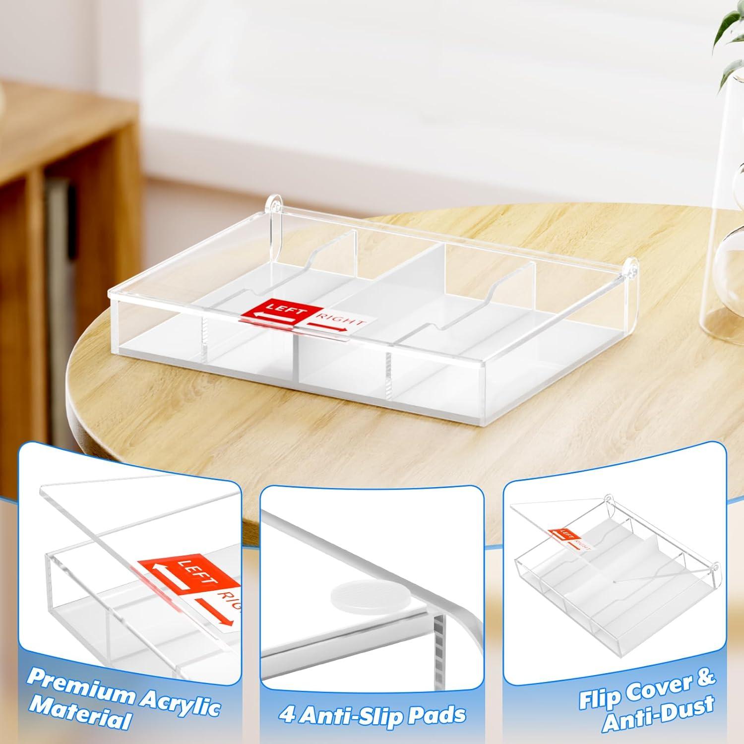 Estuche Organizador de Lentes de Contacto Beautyflier 60 PCS