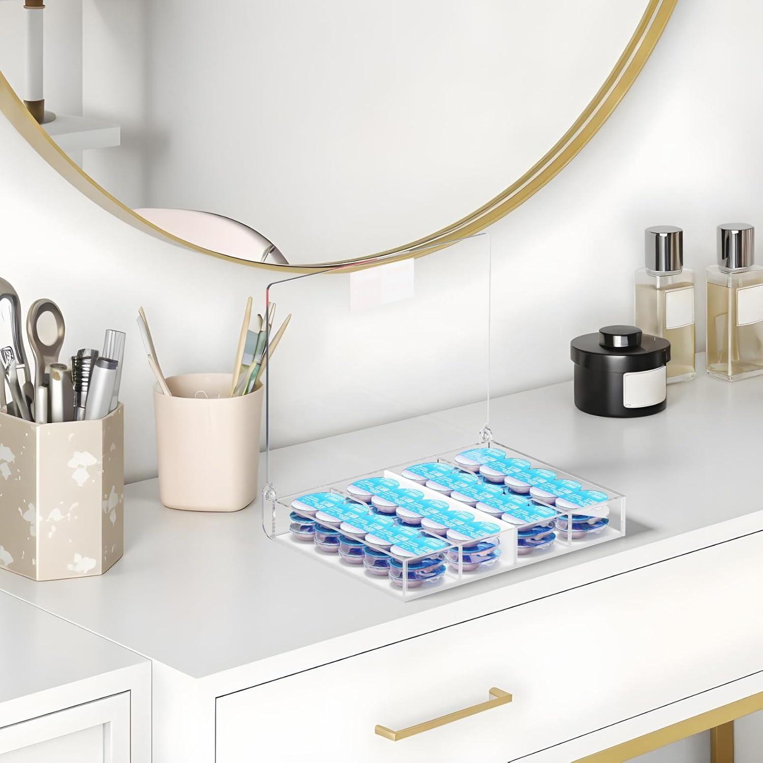 Estuche Organizador de Lentes de Contacto Beautyflier 60 PCS