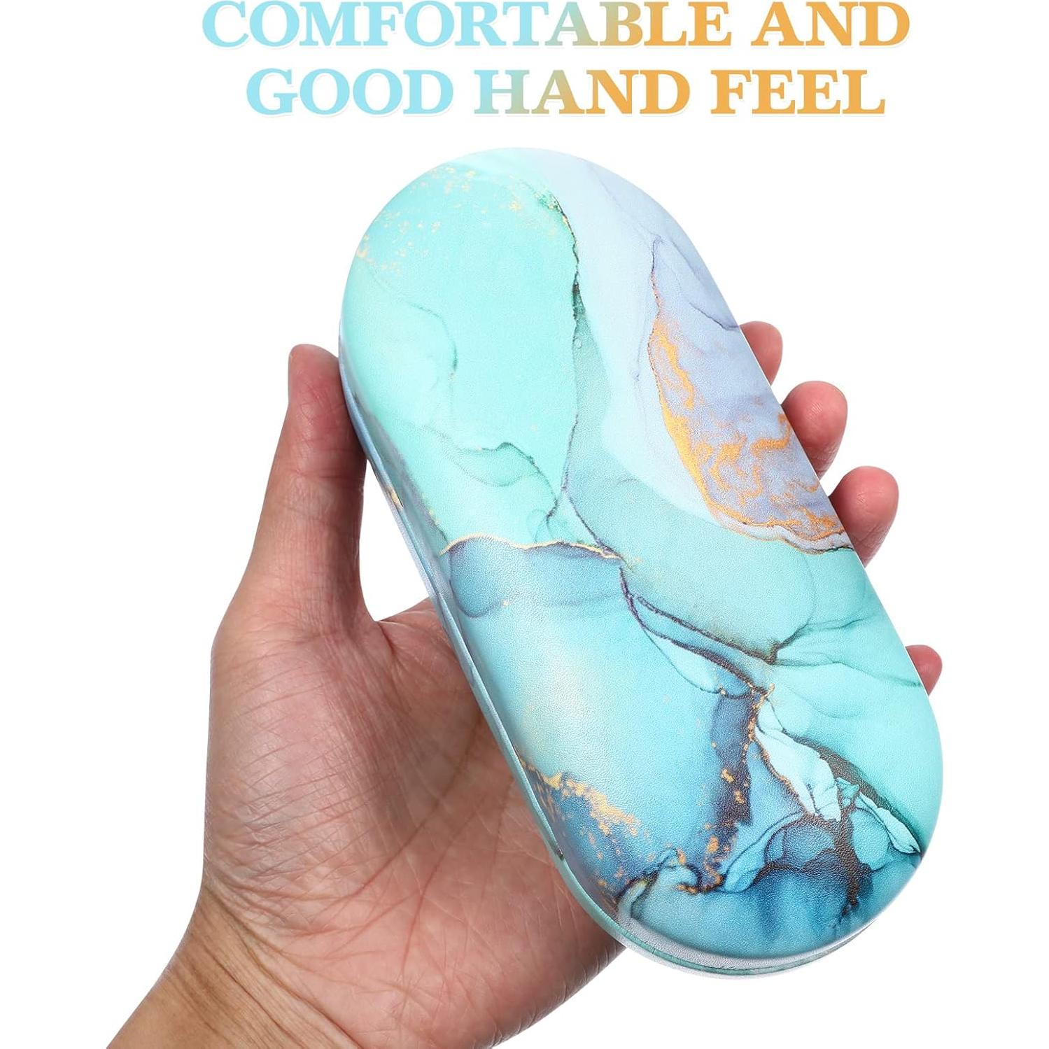 Estuche Doble para Lentes Healifty con Espejo y Pinzas