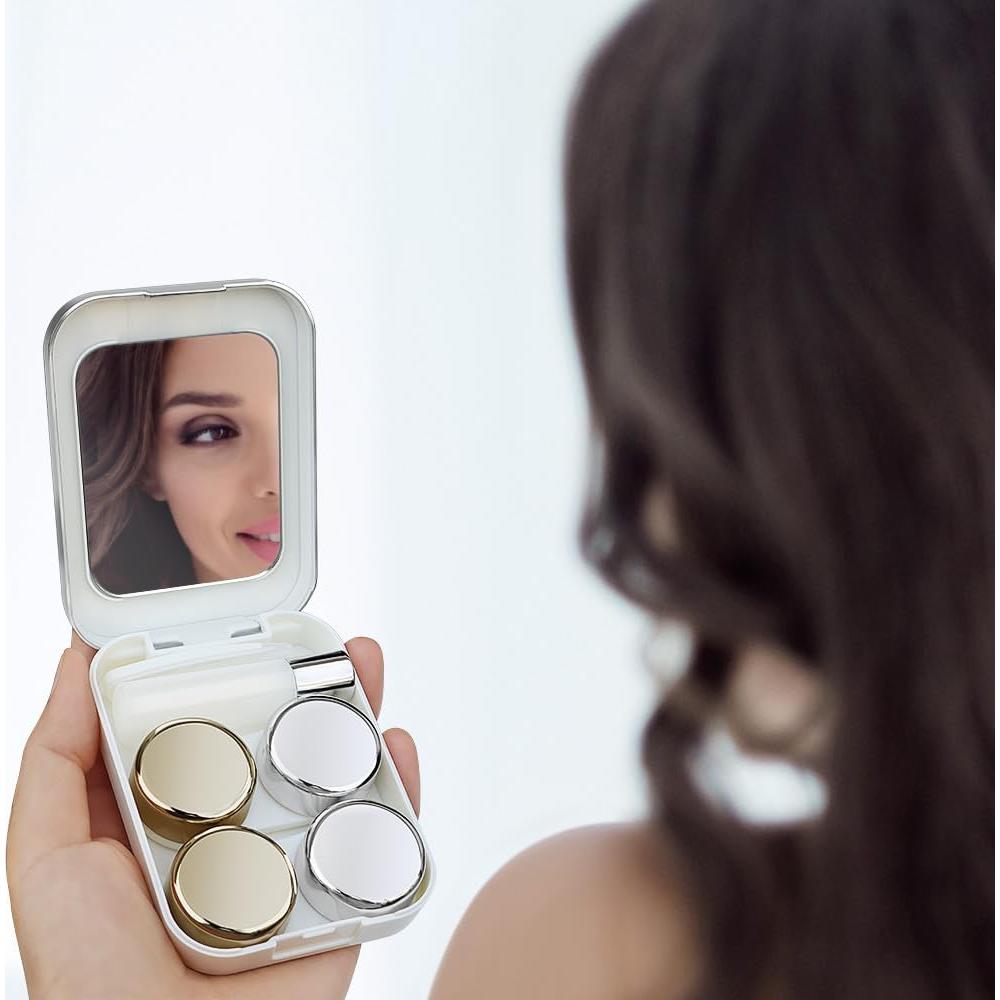 Estuche Duro para Lentes de Contacto CL01 - Kit de Viaje 6 en 1