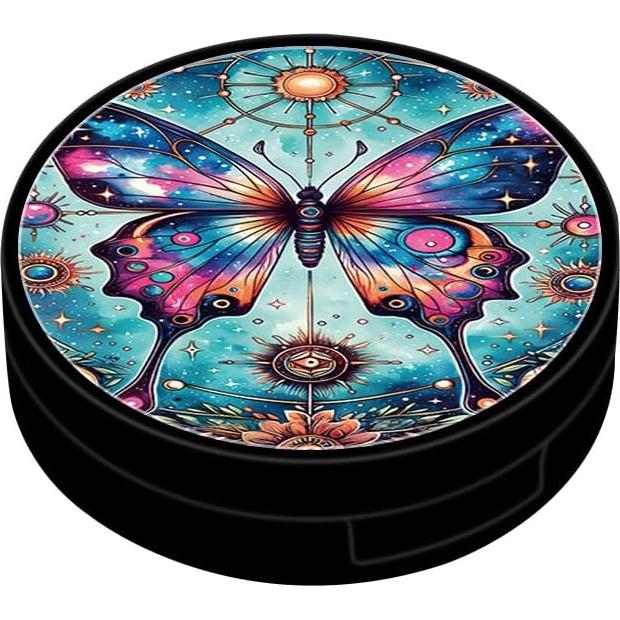 Estuche de contacto RETUIOS 2025 con espejo y accesorios