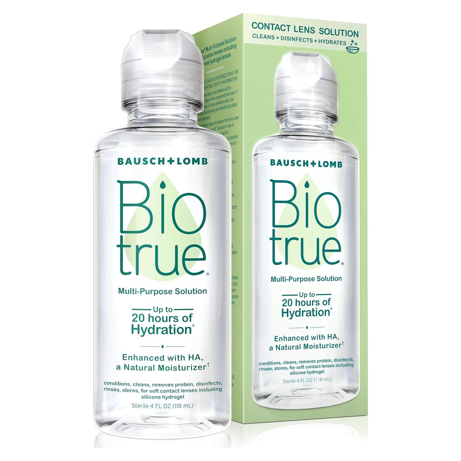 Solución Multiusos para Lentes de Contacto Biotrue 118 ml