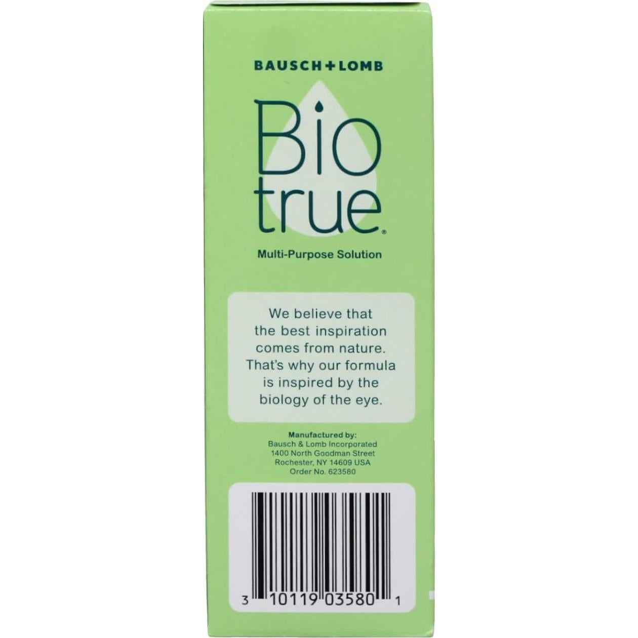 Solución Multiusos Biotrue Bausch + Lomb 59 ml - Lentes Blandas