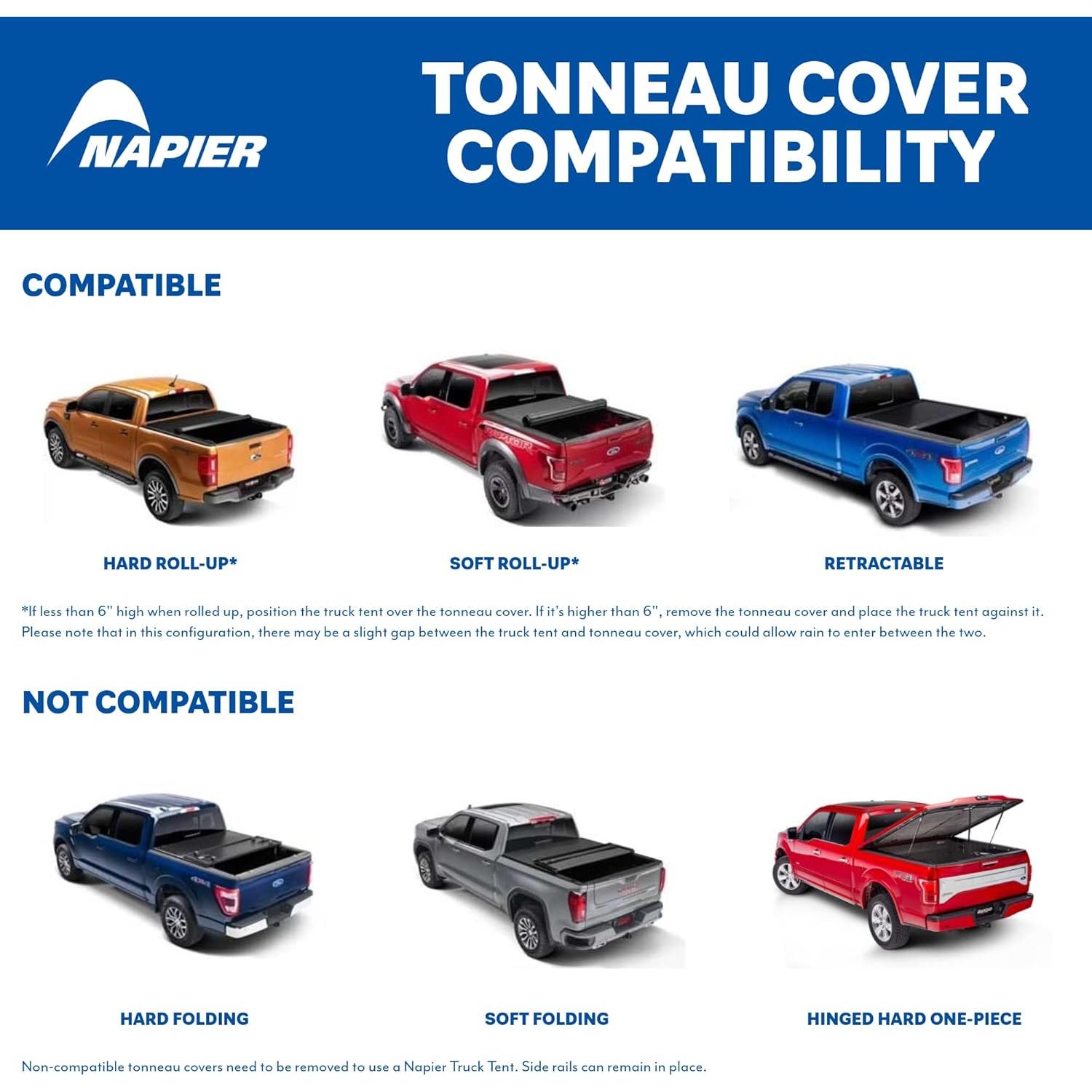 Carpa Napier Sportz para Camioneta - Camping 2 Personas